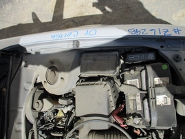 2001 TOYOTA COROLLA S SILVER 1.8L AT Z16295